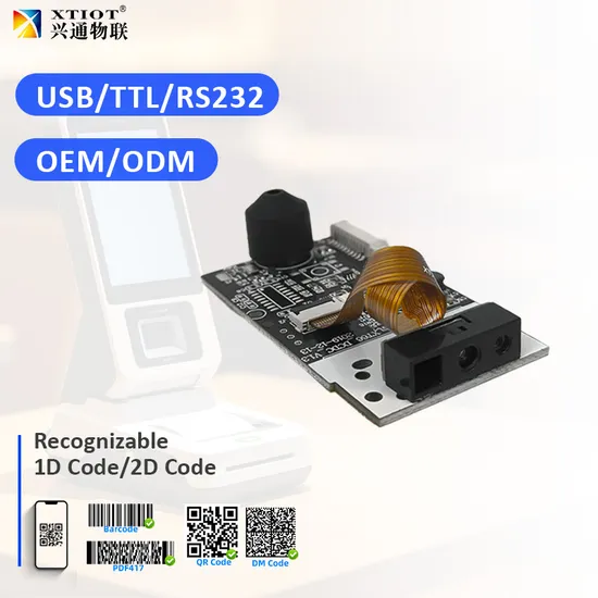 Gömülü Kontrol Sistemi için Çin Komut Tetikleyici QR Kod Tarayıcı Modül Tedarikçisi XT751MB pictures & photos