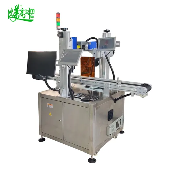 Máquina de Codificação a Laser para Classificação de Tampas Internas e Externas pictures & photos