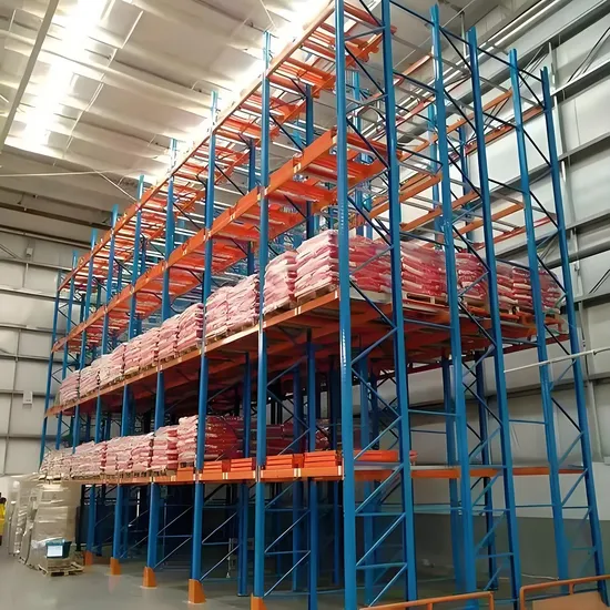 Fabrikpreis Rückschubregalsysteme maßgeschneiderte Tiefregal-Palettenregale pictures & photos