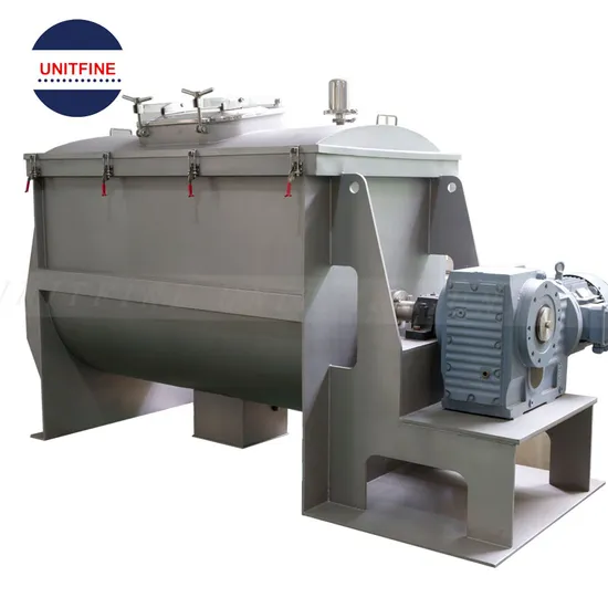 Small Horizontal Ribbon Blender for Lab Testing with Digital Control pictures & photos