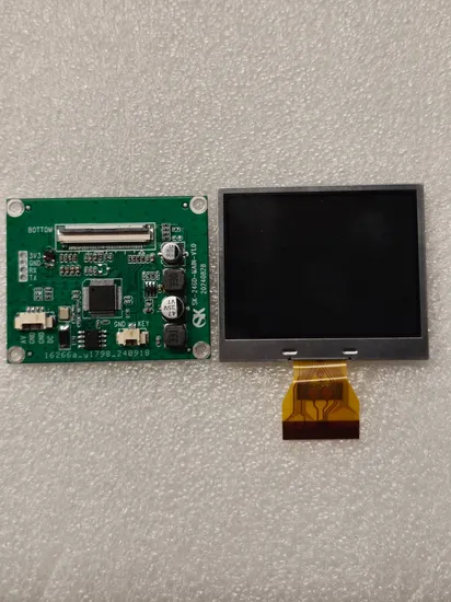 Kompaktes 2.46-Inch TFT LCD-Modul mit AV/CVBS-Eingang für Mikro-Videomaschinenmonitor, industrielle Vision und Rückfahrkamera-Modul pictures & photos