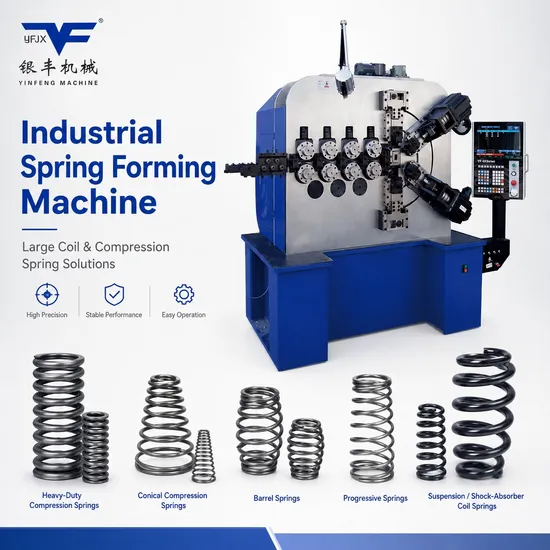 Coil Spring Super Creep Resistance Compression Spring Resistant to Ultra-High Temperatures Metal Spring Making Machine pictures & photos