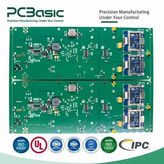 インテリジェント初品検査を実施して製造された光トランシーバーPCBA pictures & photos