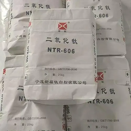 염화물 공정 루타일 이산화티타늄 TiO2 Ntr-606 인쇄 잉크용 pictures & photos
