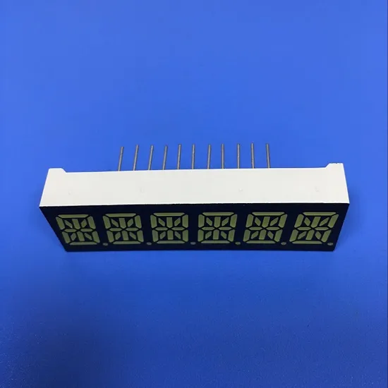 Ultra Helle 0.39-Inch 6-Digit Alphanumerische LED-Anzeigemodul pictures & photos