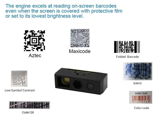 Edoo M2 Mini USB 1d 2D Barcode-Scanner-Modul Aztec Maxicode Dotcode Code-Leser-Engine Ttl 3.3V für eingebettete Pad PDA POS pictures & photos