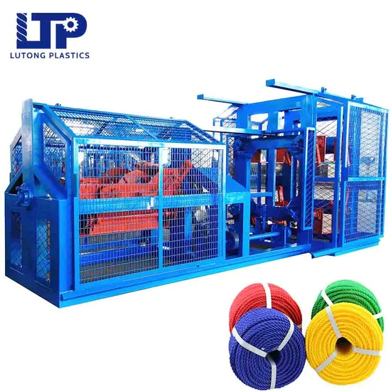 Macchina automatica per la produzione di corda in plastica attorcigliata per realizzare 3 o 4 fili di corda pictures & photos