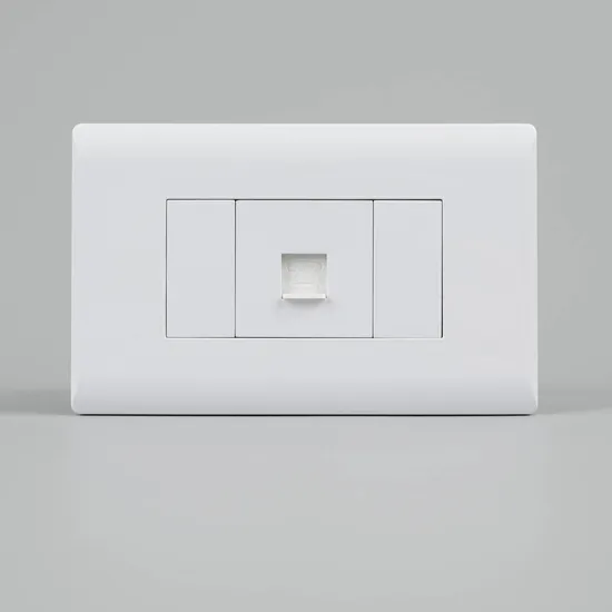 Строительные материалы RJ45 Rj11 Данные компьютерного настенного выключателя розетки разъема pictures & photos