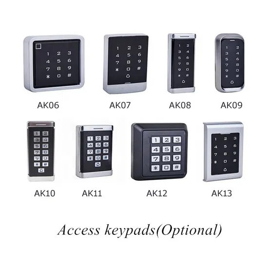 ระบบควบคุมการเข้าถึงด้วยการสัมผัสจากแป้นพิมพ์ประตูอัตโนมัติ RFID 125kHz ระบบแป้นพิมพ์ควบคุม pictures & photos