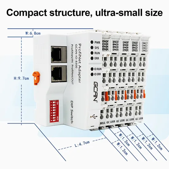 プロフィネット Io モジュール PLC スレーブデバイス リモート Io カプラモジュール 工業自動化および分散制御システム用 pictures & photos