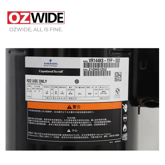 50/60Hz R22/R404A/R32/R407c/R410A Copeland HVAC Klimaanlage Scroll DC Inverter Kompressor pictures & photos