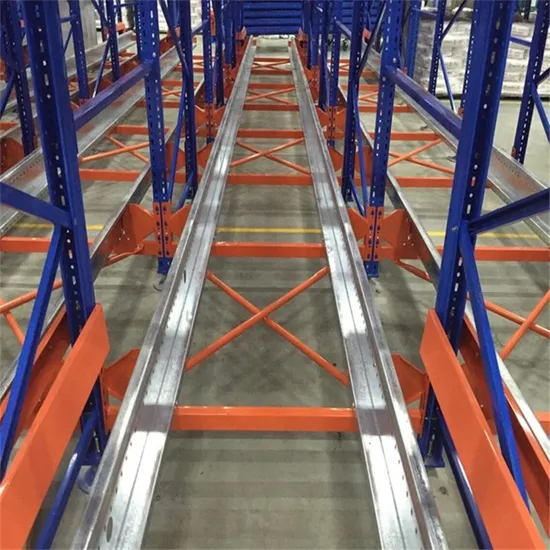 Sistem Rak Pallet Shuttle Penyimpanan Otomatis Sistem Rak Radio Shuttle pictures & photos