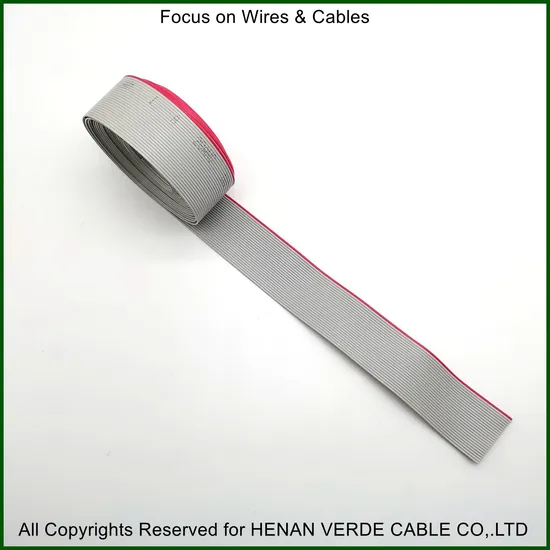 28AWG 10 Kabel Datar Ribbons Sinyal Komputer Insulasi PVC pictures & photos