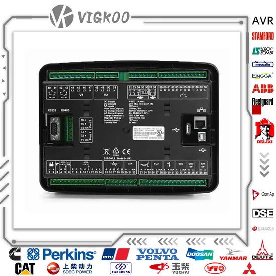 โมดูลควบคุมชุดเครื่องกำเนิดไฟฟ้า Dse8610 โมดูลควบคุมการซิงโครไนซ์และการแบ่งโหลด Mkii pictures & photos
