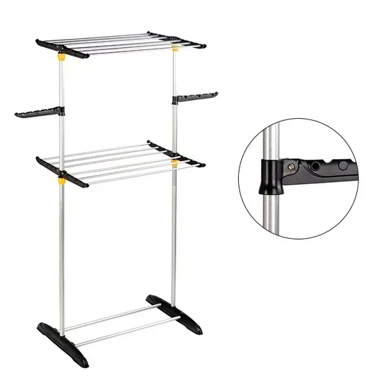 Edelstahl Wäschetrockner Kleider Einzelstange Bekleidungsdisplay Rack Kleiderspeicher Rack pictures & photos