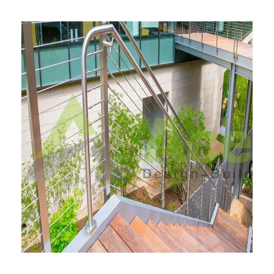 Edelstahlseilzaun Geländer System Balkon Drahtseil Geländer Kabel pictures & photos