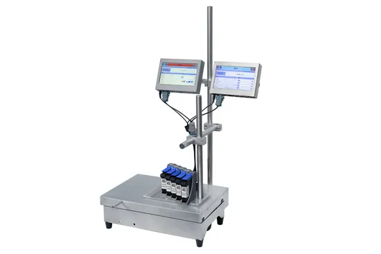 Máquina de Codificação de Data Impressora Jato de Tinta de Alta Resolução para Caixa de Papelão (ECH700) pictures & photos