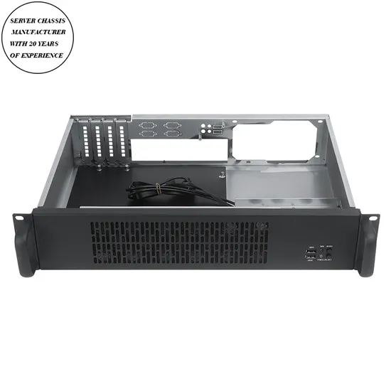 ショート 300mm デプスラックPCシャーシ 2u ラックマウントコンピュータケース pictures & photos