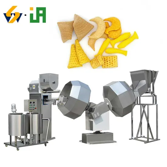 Linha de Produção de Extrusora de Snacks de Milho Puff, Máquina de Fazer Snacks de Arroz pictures & photos