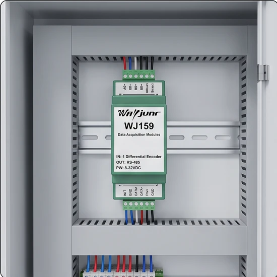 Regla de ranura diferencial, regla de ranura magnética, contador de pulsos de codificador, módulo Modbus RTU pictures & photos