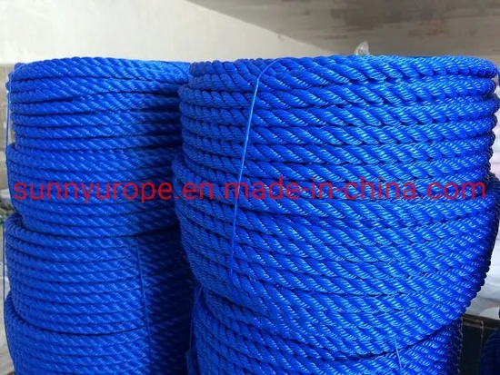 Tali PE 3/4 Tali Twisted, Tali Nylon, Tali PP Kemasan Gulung pictures & photos