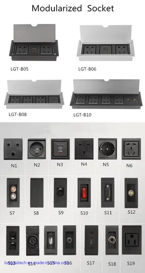 Desktop-Modular-Smart-Steckdose pictures & photos