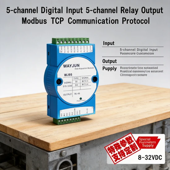 Fern-I/O-Modul mit fünf Schaltsignalen und fünf Relaisausgängen. Analog-Akquisitionsmodul für Sensorsignale, Signalisolator-Konvertierungsmodul pictures & photos