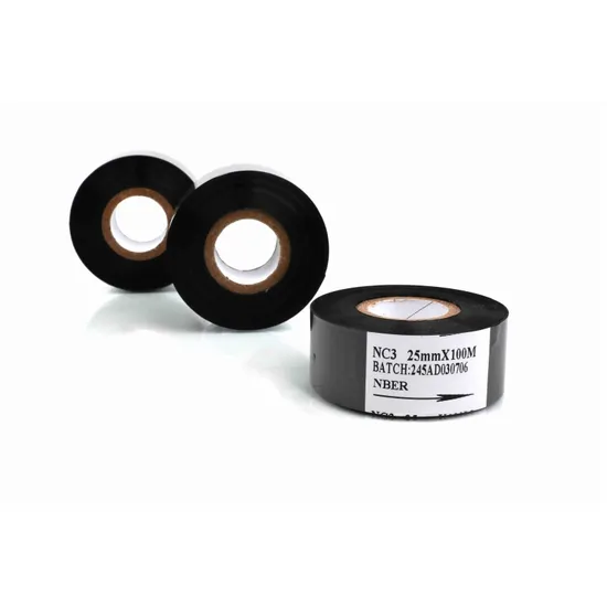 เครื่องพิมพ์ริบบอน 30mm 100m Nc3 บรรจุริบบอนพิมพ์ความร้อน pictures & photos