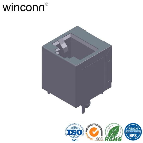 RJ45 180 DIP RJ45 소켓 Rj11 RJ 12 소켓 pictures & photos