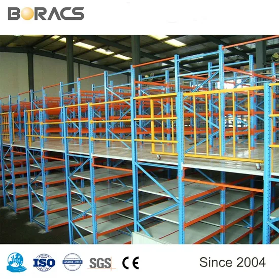 Rack mezzanino e pavimento piattaforma ad alta utilizzazione dello spazio, sistema di scaffalature multi livello pictures & photos