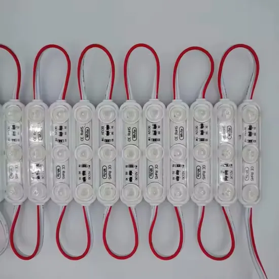 3 LED-module licht met lens 12V DC 6500K Witte ultrasone LED-module voor reclamebord IP65 LED-modules waterdichte LED-module pictures & photos