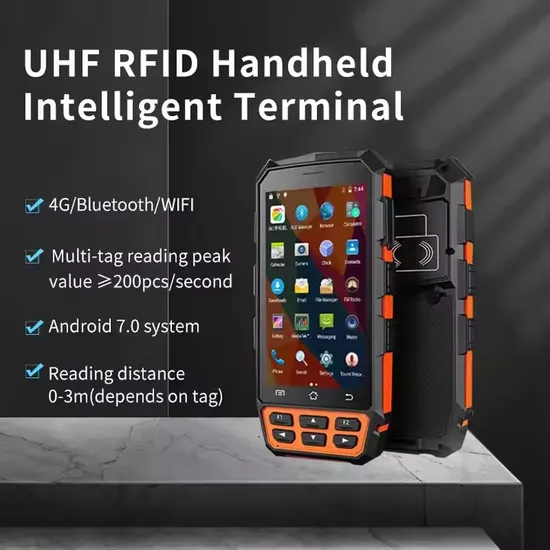 5 Scanner portatile con display da pollice 1d Code/2D Lettore portatile RFID per scansione codici Android pictures & photos