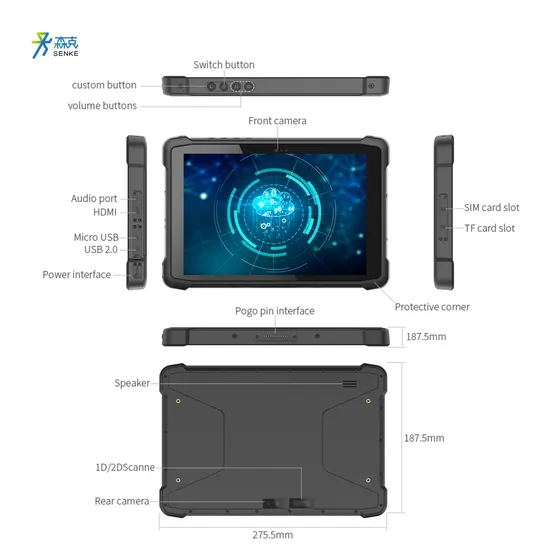 Senke maßgeschneiderter Mini robuster Touchscreen 8 Zoll Tablet-PC 8 Zoll Android robuster Tablet 4G Tablet PCC pictures & photos