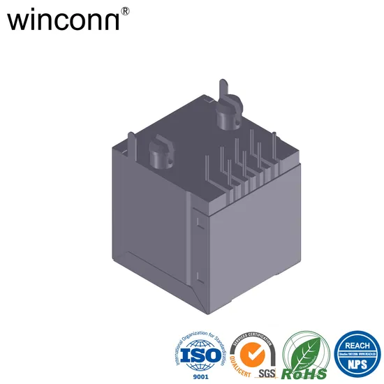 RJ45 180 DIP RJ45 소켓 Rj11 RJ 12 소켓 pictures & photos