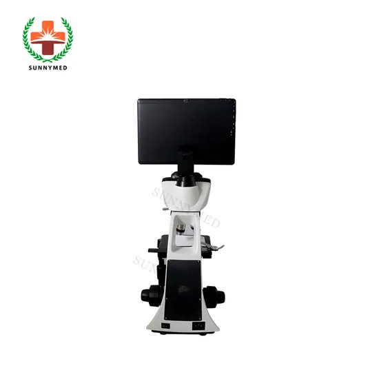 Sy-B129f2 Microscopio biológico con pantalla táctil LED de tableta pictures & photos