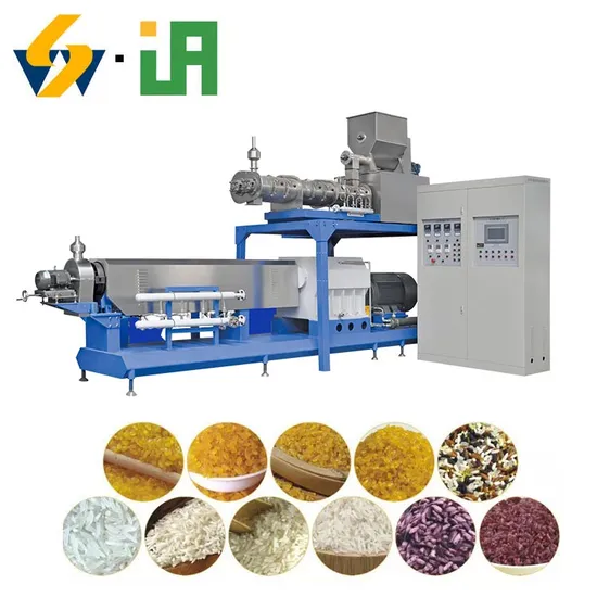 Linha de Produção de Arroz Artificial Linha de Processamento de Arroz Nutricional Linha de Processamento de Arroz Instantâneo pictures & photos