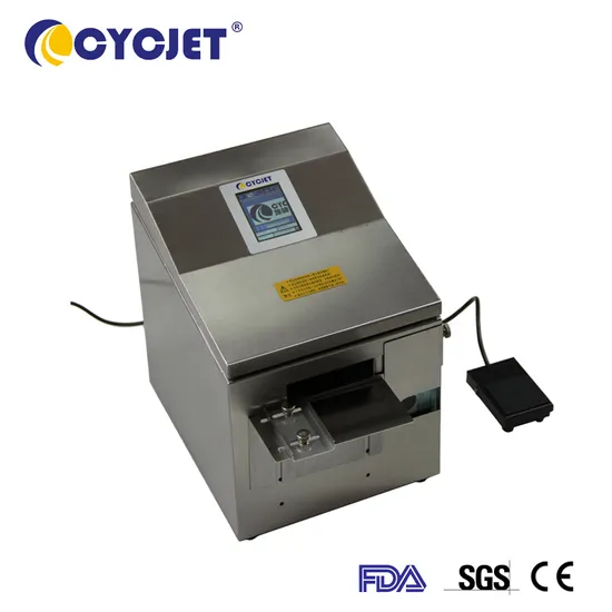 Impressoras a Jato de Tinta Cycjet Máquina de Codificação de Lote pictures & photos