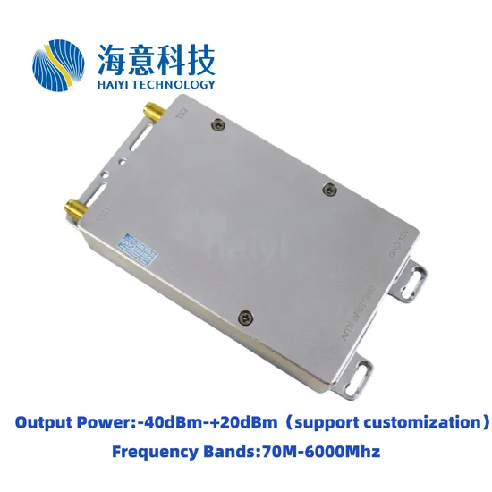 Hochpräziser SDR-Generator Module70-6000MHz Softwaredefinierte Radioquelle Modulum für anpassbare RF-Sendeeinheit OEM pictures & photos