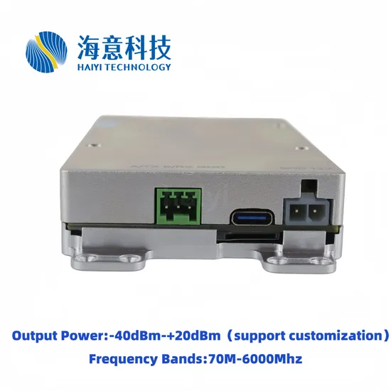 Hochpräziser SDR-Generator Module70-6000MHz Softwaredefinierte Radioquelle Modulum für anpassbare RF-Sendeeinheit OEM pictures & photos