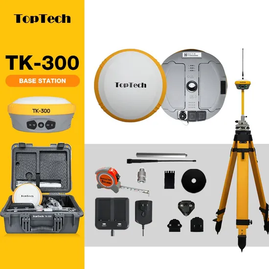 Международный модуль Топтек Tk300 базовая станция и Tk600 роверы ГНСС РТК измерительный инструмент приемник РТК pictures & photos