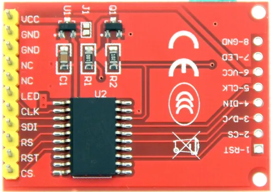 Modul SPI SPI Modul 128X128 Resolusi SPI 1.44 inci Modul Tampilan LCM persegi pictures & photos