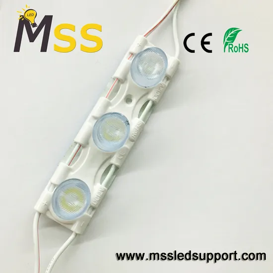 12V โมดูล LED แบบฉีดขอบส่องสว่าง โมดูลข้างป้าย SMD ชิป 3LED โมดูล 3W 3030 โมดูล LED สำหรับกล่องไฟสองด้าน pictures & photos