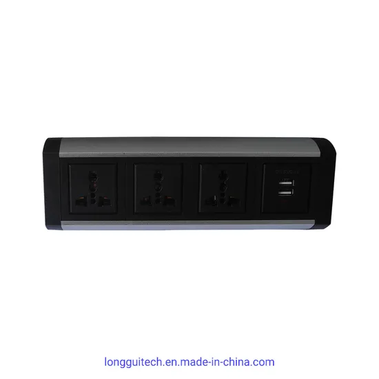 Driehoekige bureausocket met RJ45 pictures & photos