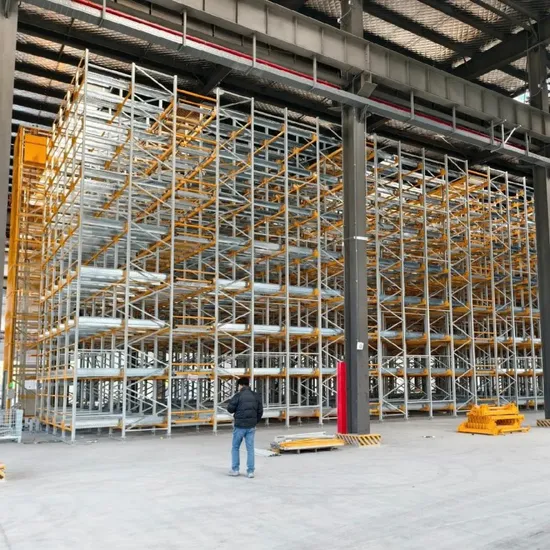 4D ชั้นวางแบบชัตเทิลที่มีความหนาแน่นสูงสำหรับการจัดเก็บในคลังสินค้าเย็น pictures & photos