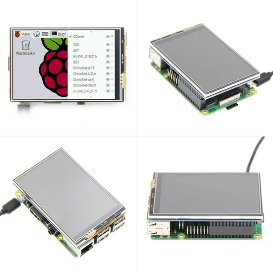 كابل مروحة خيار Raspberry Pi GPIO 3.5 بوصة 320X480 وحدة لمس مقاومة pictures & photos