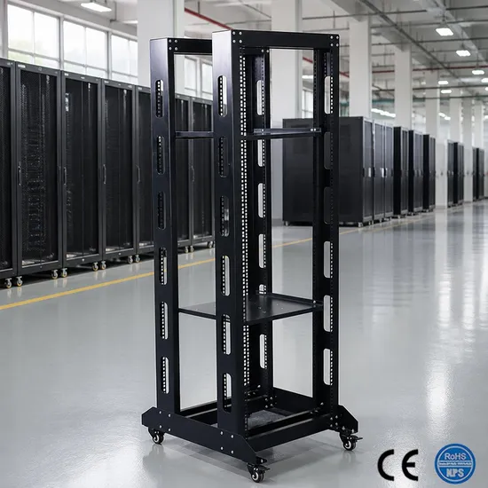 19-Inch 最適なネットワーク機器収納のためのオープンサーバーラック pictures & photos