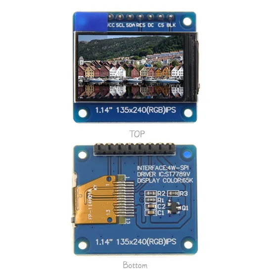 1.14" 인치 TFT IPS LCD 디스플레이 모듈 135X240 스파이 아두이노 라즈베리 파이 pictures & photos