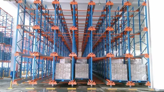 Rak Stacking Multi Layer Shuttle Rak Kepadatan Tinggi Rak Pallet Berat Sistem Rak Penyimpanan Gudang Racking Shuttle Radio Otomatis pictures & photos