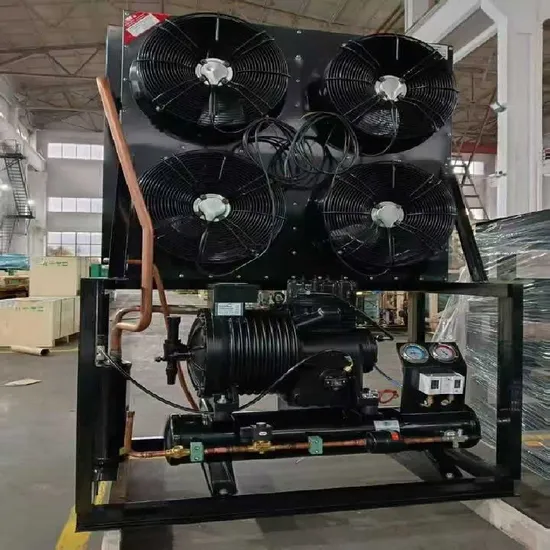 Unità di refrigerazione a vite con funzionamento stabile, attrezzatura per rack di compressori a vite in parallelo pictures & photos
