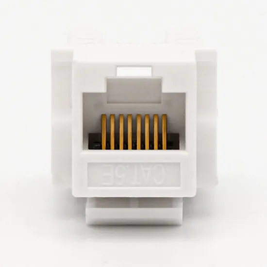 8p8c UTP RJ45 Cat5e Keystone-Jack-Modul mit vergoldeten Kontakten für LAN-Netzwerkverkabelungssysteme pictures & photos